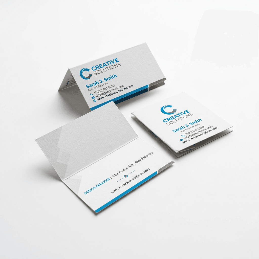 Foldable Business Card Printing