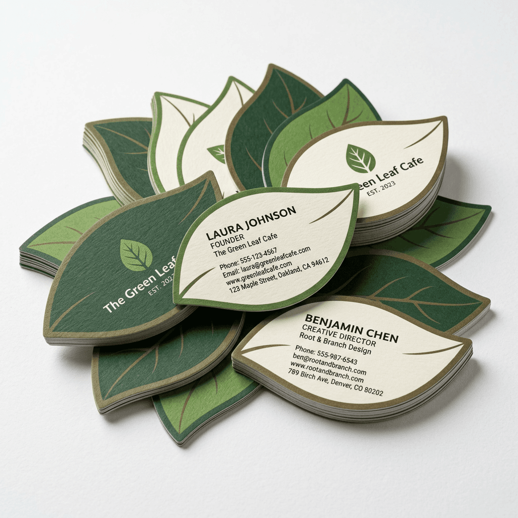 Leaf Business Card Printing
