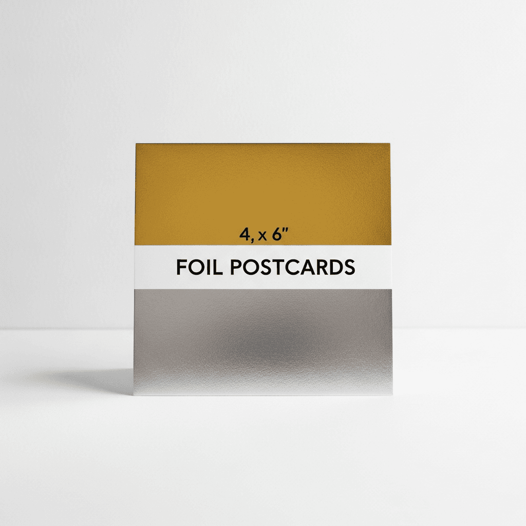 Foil Postcard Printing