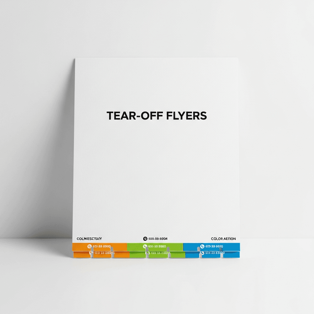 Tear Off Flyer Printing