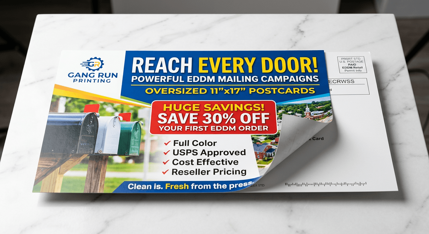 EDDM Mailers - 11 x 17"