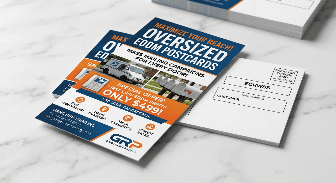 EDDM Mailers - 4.25 x 11"