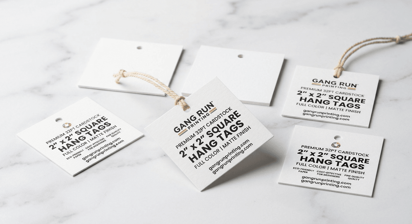 Hang Tags - 2x2"