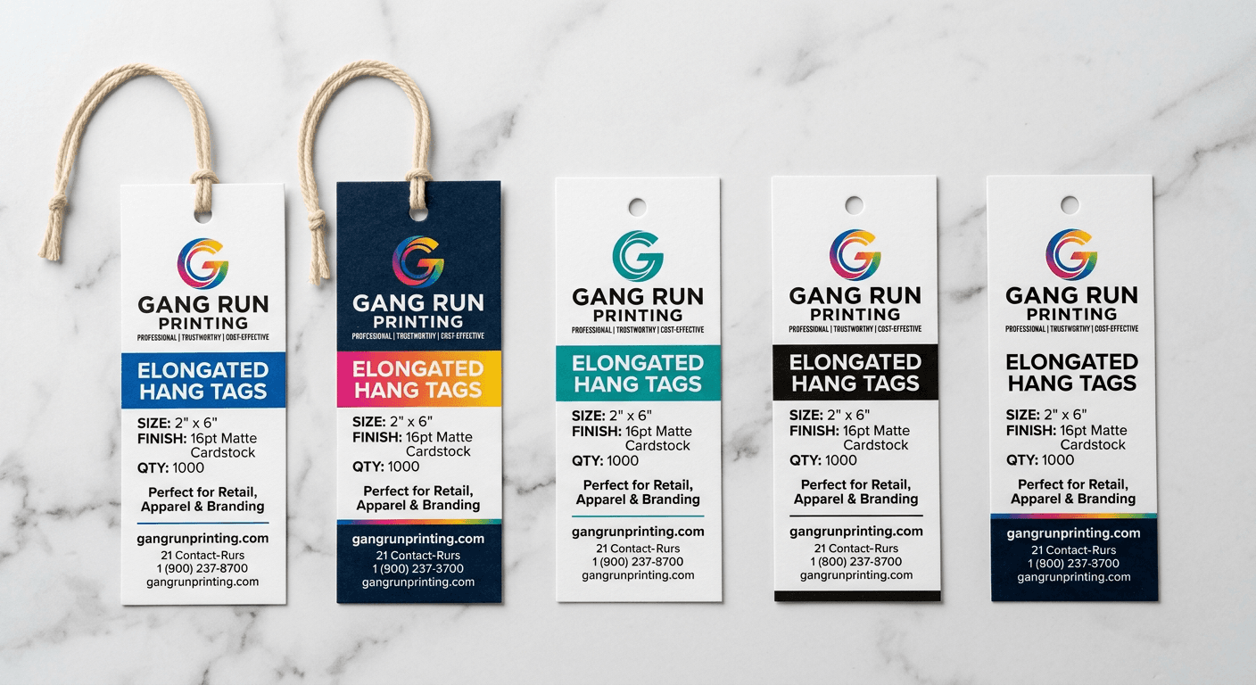 Hang Tags - 2x6"