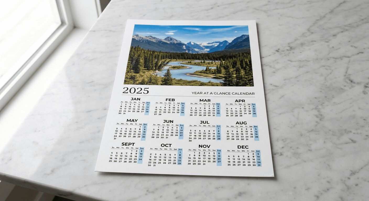 Poster Calendars - 12 x 18"