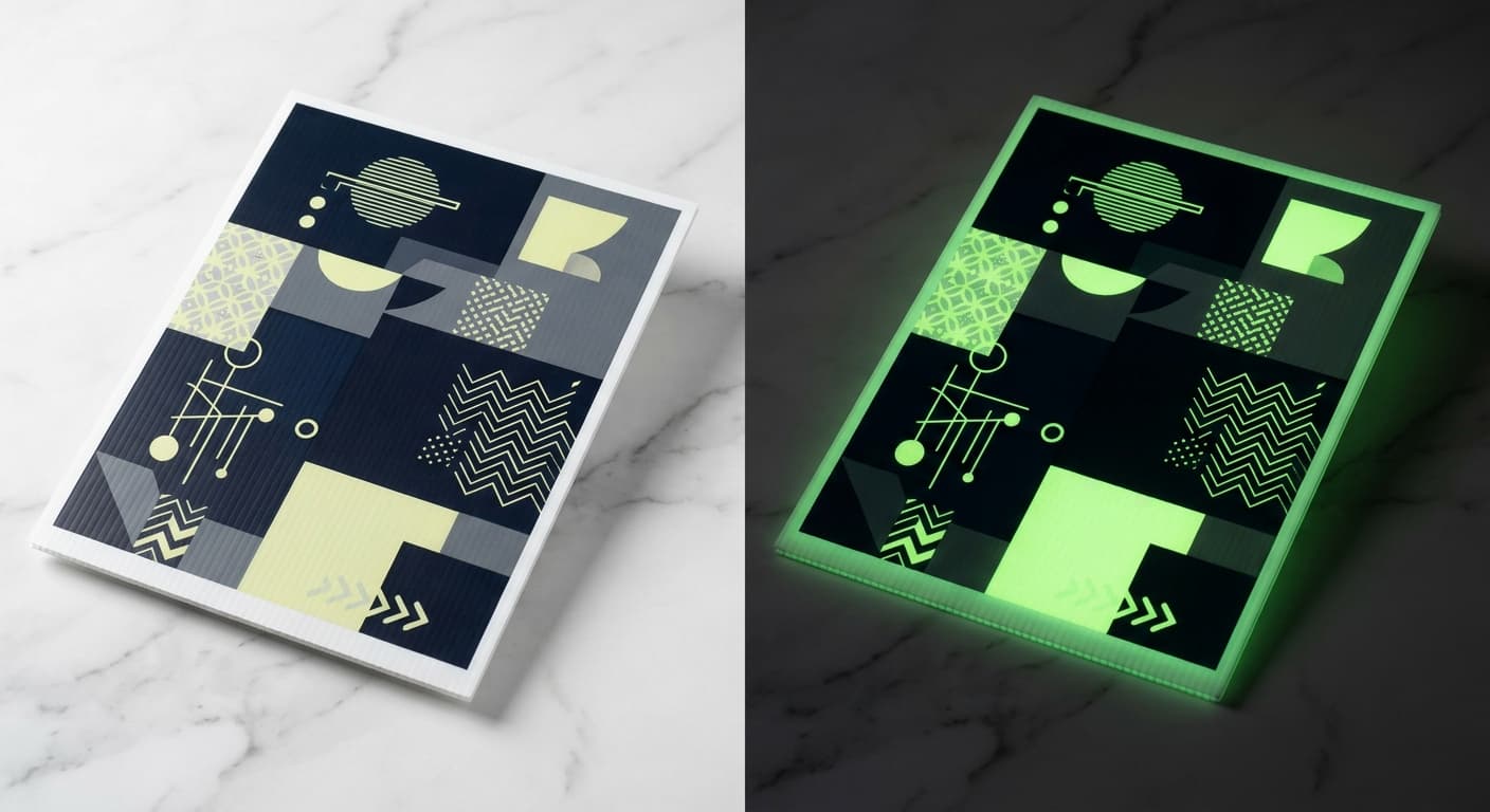 Glow-in-the-dark Sign Printing