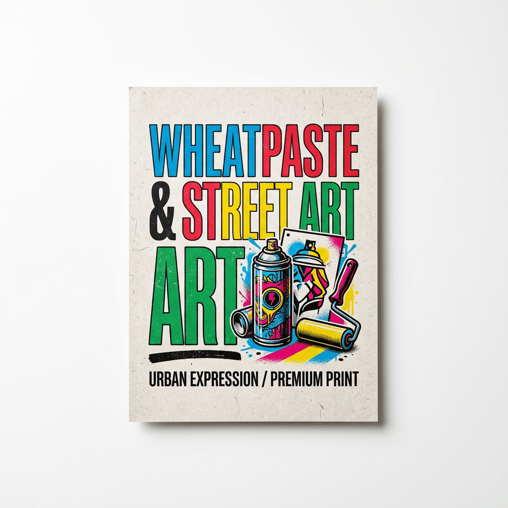 Wheatpaste Poster Printing