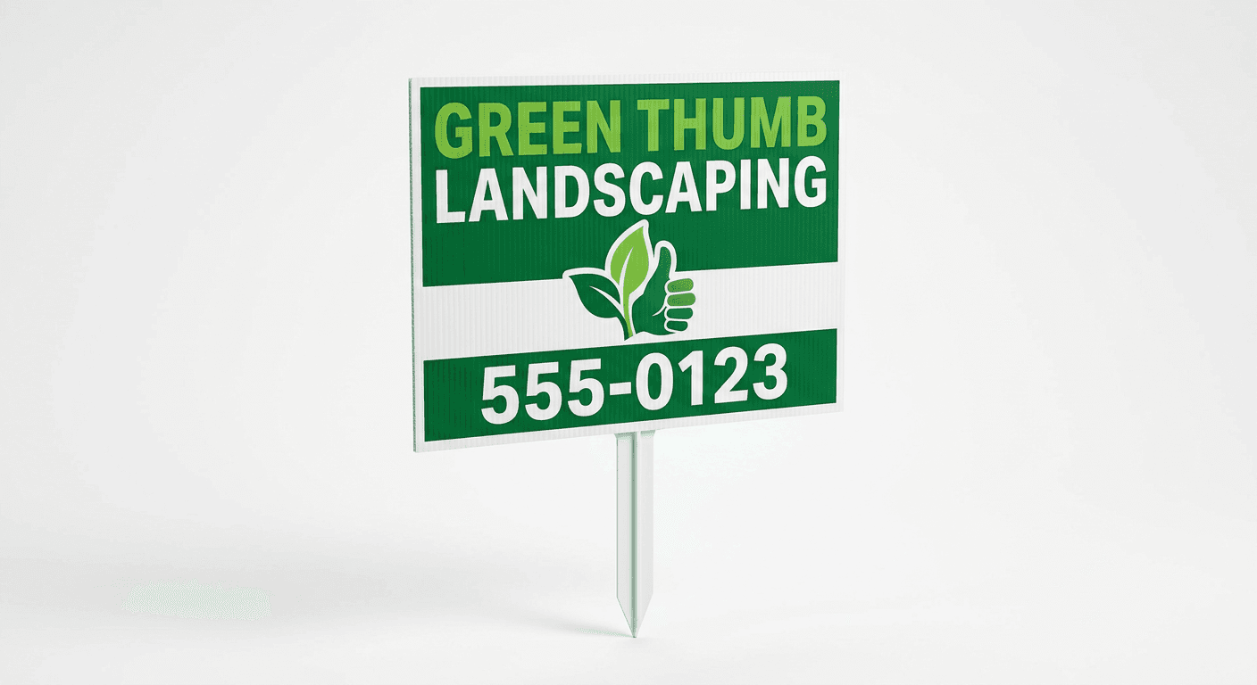 Turf Sign Printing