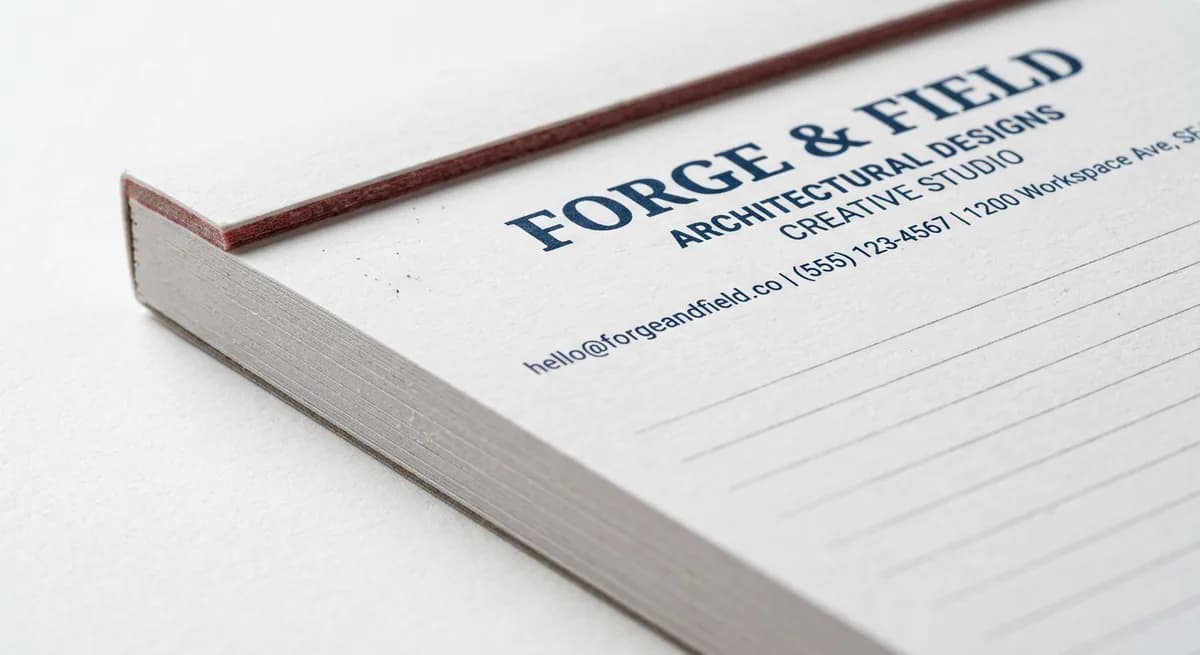 Notepads & Forms