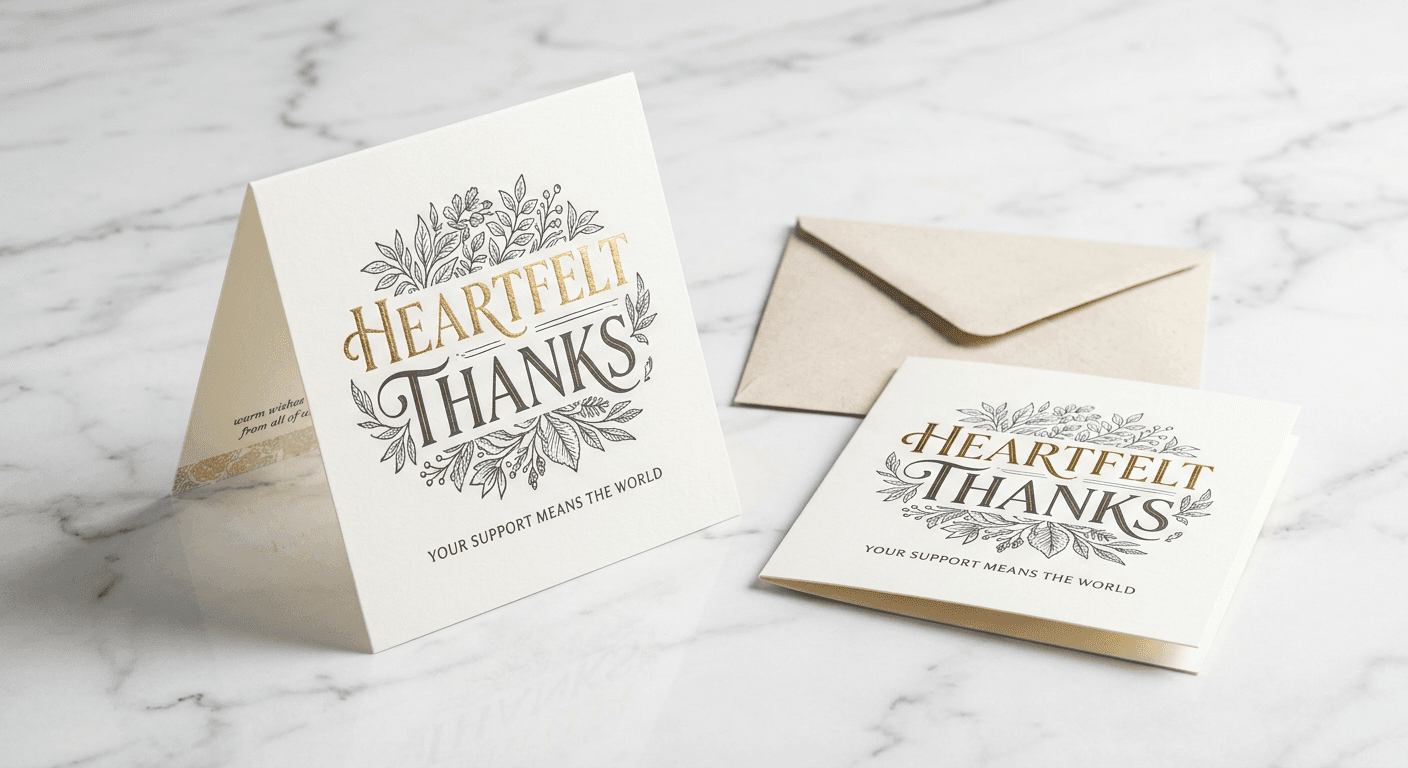 Greeting Cards - Folded 5.25x10.5"