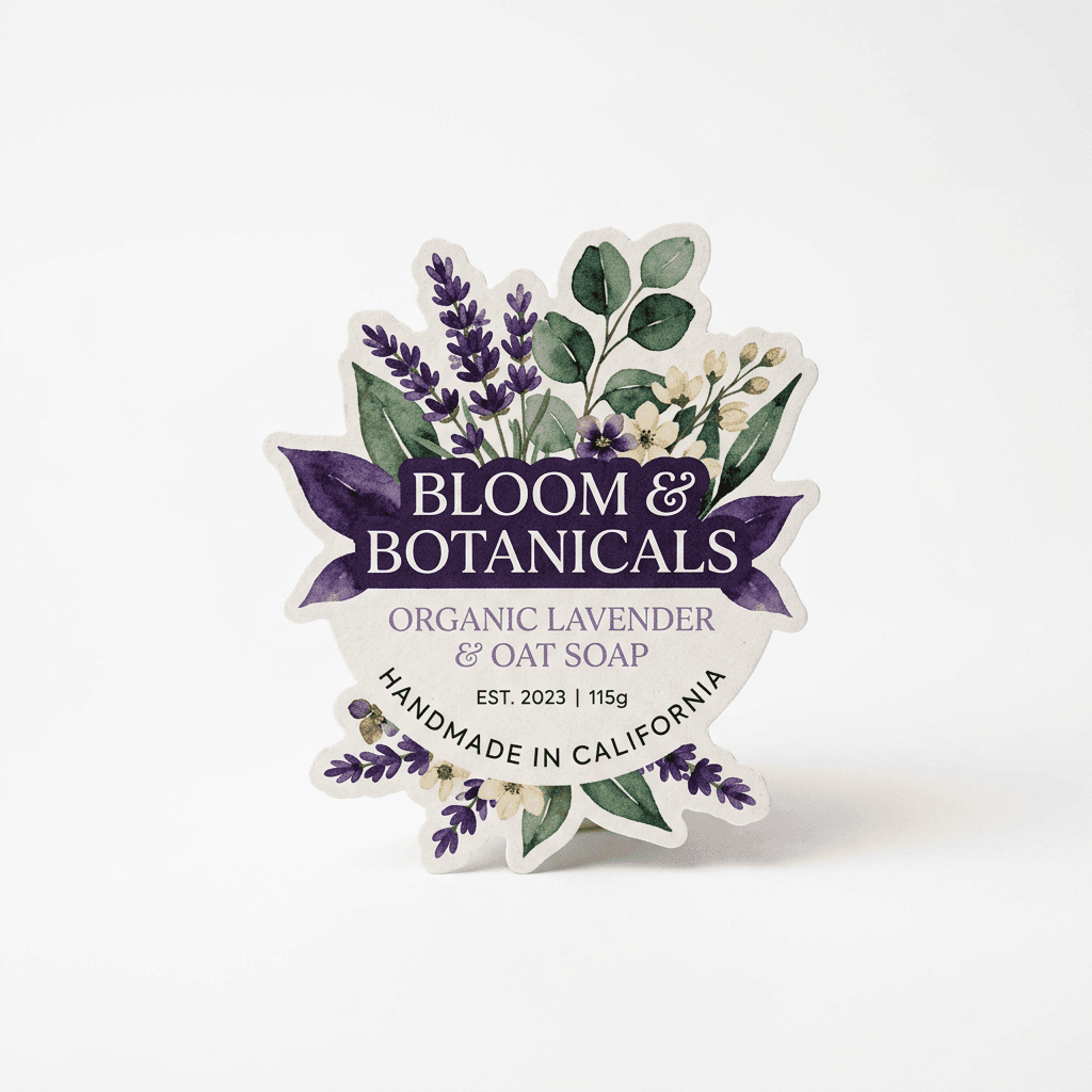 Die Cut Paper Label Printing