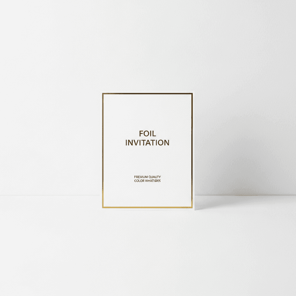 Foil Invitation Printing