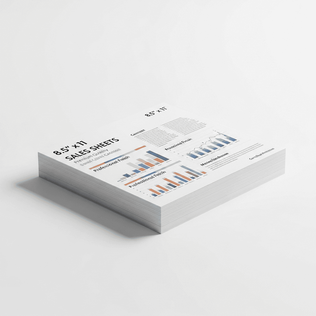 Sales Sheet Printing