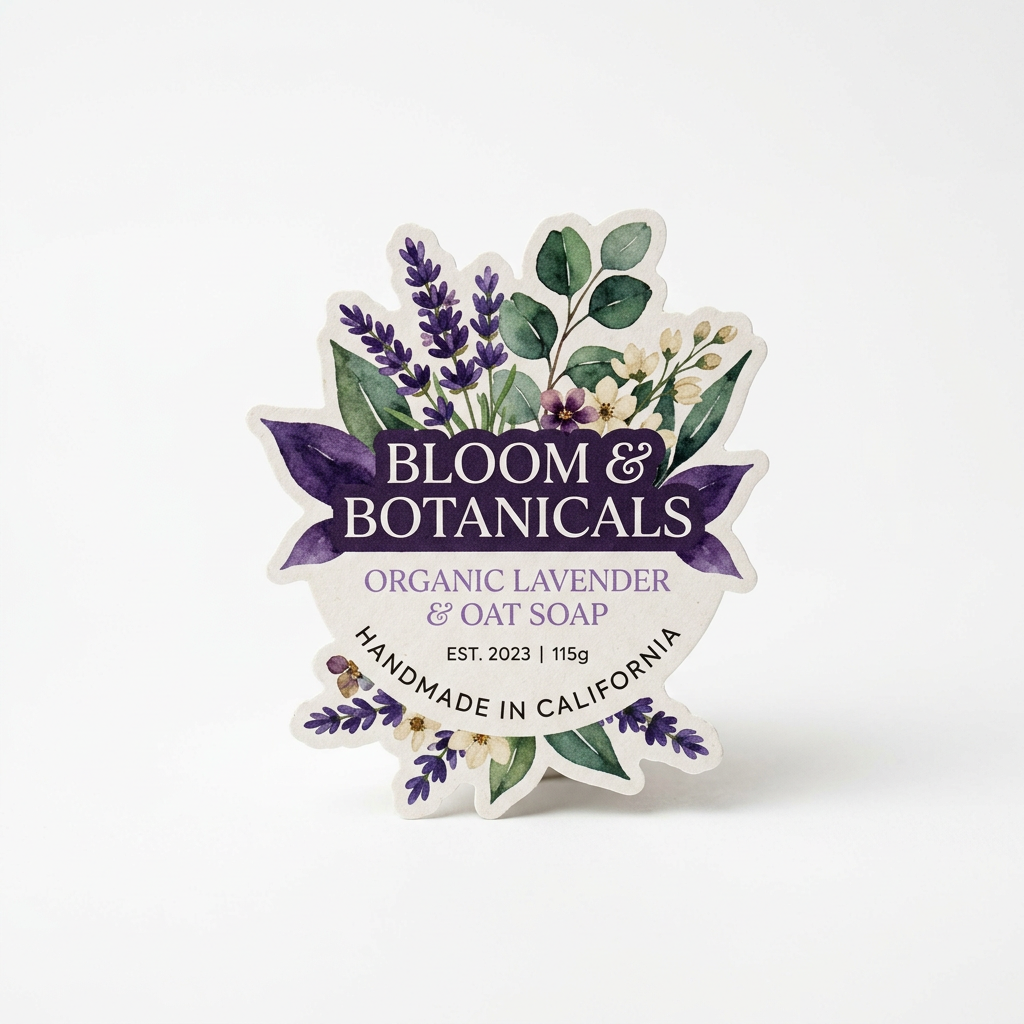 Die Cut Paper Label Printing