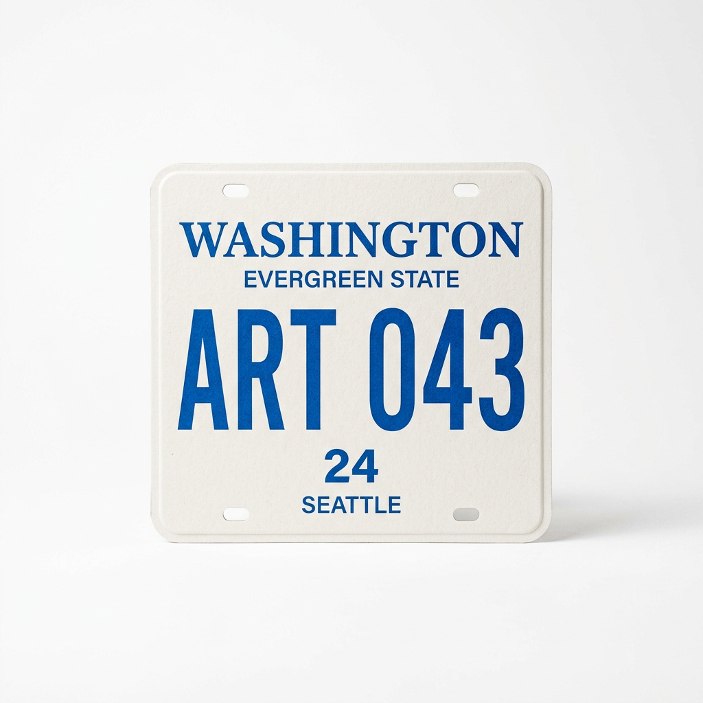 License Plate Printing