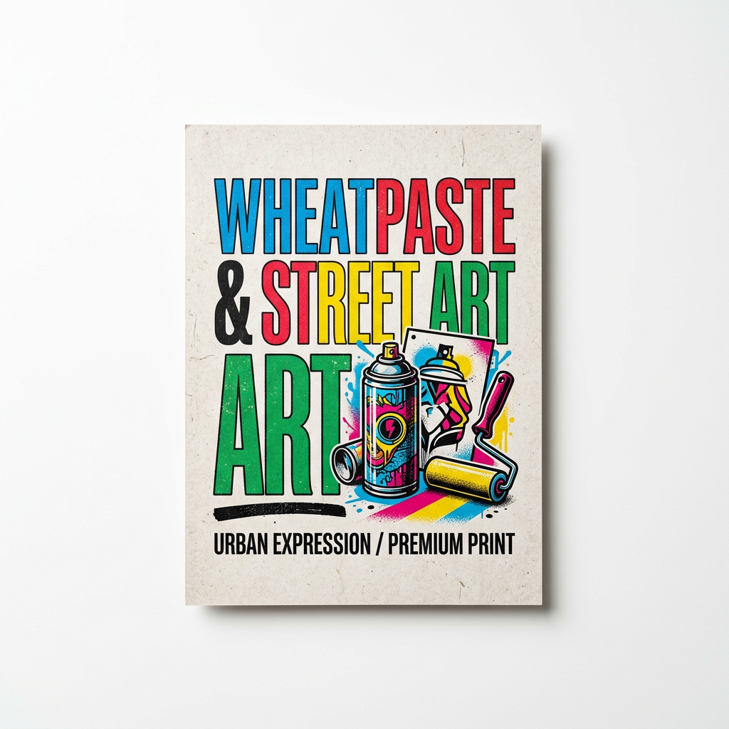 Wheatpaste Poster Printing