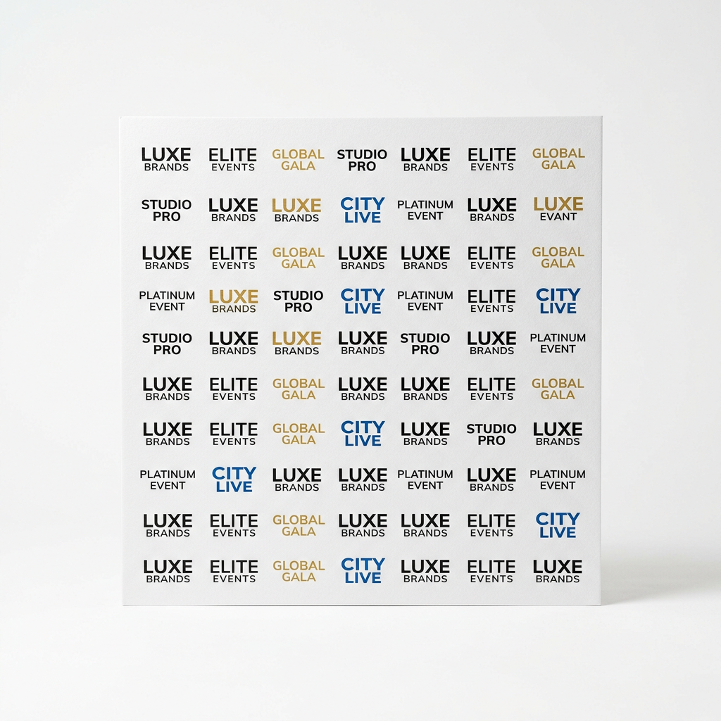 Vinyl Step and Repeat + Stand + Red Carpet